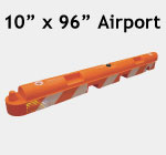 10" x 96" Airport Barrier